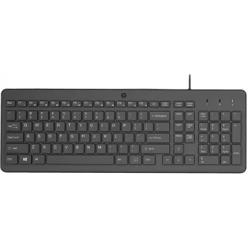 HP 150 Kabelgebundene Tastatur Türkisch Q USB Schwarz 664R5AA#AB8