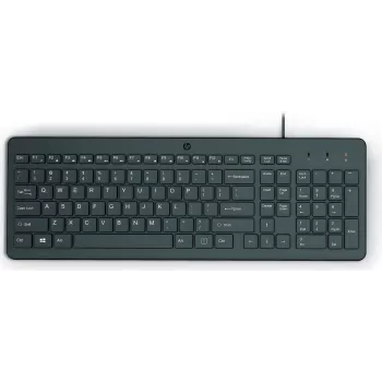 HP 150 Kabelgebundene Tastatur Swiss 2 (QWERTZ), Schwarz 664R5AA#UUZ