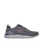 Skechers Track Leshur Herren-Trainingsschuhe, Anthrazit/Orange, EU 44