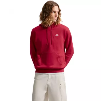 Nike Club Fleece Herren Hoodie University Red 2XL