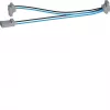 Hager Y-Splitter Kabel-Set 2x200mm KU9S20YE Schwarz/Blau 1 Stecker auf 2 Buchsen