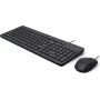 HP 150 Kabelgebundenes Maus- und Tastatur-Set - USB, Full-Size, Schwarz 240J7AA#ABX