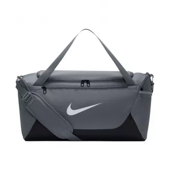 Nike Brasilia S Duffelbag Klein Dunkelgrau/Schwarz