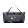 Nike Brasilia S Duffelbag Klein Dunkelgrau/Schwarz