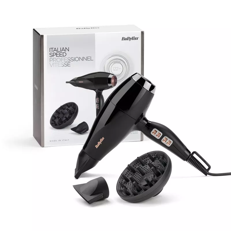 Babyliss Air Power Pro Haartrockner, 2300W, Schwarz