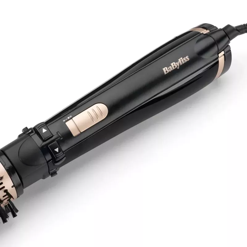 BaByliss Big Hair Dual Rotating Hot Air Styler, 1000 W, Schwarz/Gold