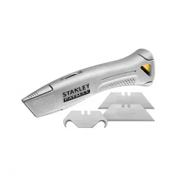 STANLEY FATMAX Einziehbares Universalmesser, Silber, 0,55 mm Klinge, 1 Stück (FMHT10501-0)