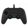 NACON PS4 Compact Controller Schwarz – Kabelgebundenes Gamepad für PS4 & PC