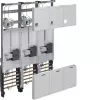 HAGER Komplett-Zählerschrank 3-Punkt Universal Hessen 1050mm 3-Feld ZL34C4N