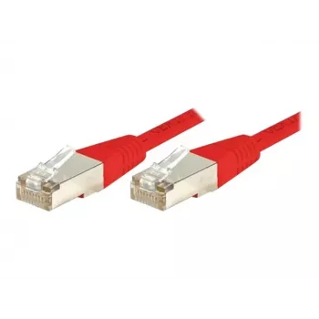 EXERTIS CONNECT Cat.6 F/UTP Patchkabel, Rot, 7,0 m, Slim Snagless 243570