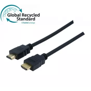 Exertis Connect HDMI 2.0 High-Speed-Kabel, 4K, HDMI Typ A Stecker auf HDMI Typ A Stecker, Schwarz, 5,0 m 127983