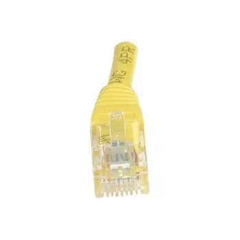 EXERTIS CONNECT Cat6 U/UTP Patchkabel, RJ45, Gelb, 1,5 m, Snagless EXC245740