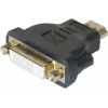 EXERTIS CONNECT HDMI auf DVI-I Adapter, HDMI Stecker auf DVI-I 24+5 Buchse, Schwarz 127951