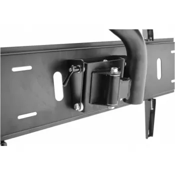 EXERTIS CONNECT Deckenhalterung für 37-60 Zoll Flachbildschirme, VESA bis 600x400, 80 kg, Neigen & Schwenken, Schwarz 903231