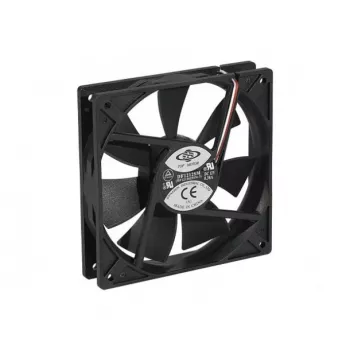 EXERTIS CONNECT 120mm Gehäuselüfter mit Gleitlager, 1200 U/min, 44,7 CFM, 23 dBA, 3-Pin mit Molex-Adapter 910180