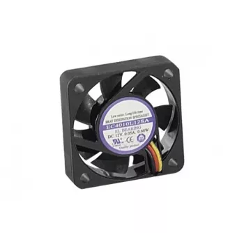 Exertis Connect 40 mm Gehäuselüfter – langlebiges Gleitlager, 3-Pin, 2500 RPM, 19 dBA, Schwarz 910181