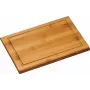 Kesper Bambus-Schneidebrett 31x21x1,6 cm mit Saftrille
