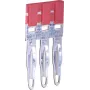 ETI ESC-PTP4/03/R Querverbindungs-Steckbrücke, 3-polig, rot, für ESC-CBC.4 & ESC-CBC.4B Reihenklemmen 003903029