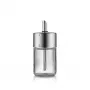 WMF Basic Zuckerstreuer 200 ml, Cromargan® Edelstahl und Glas, Silber/Transparent