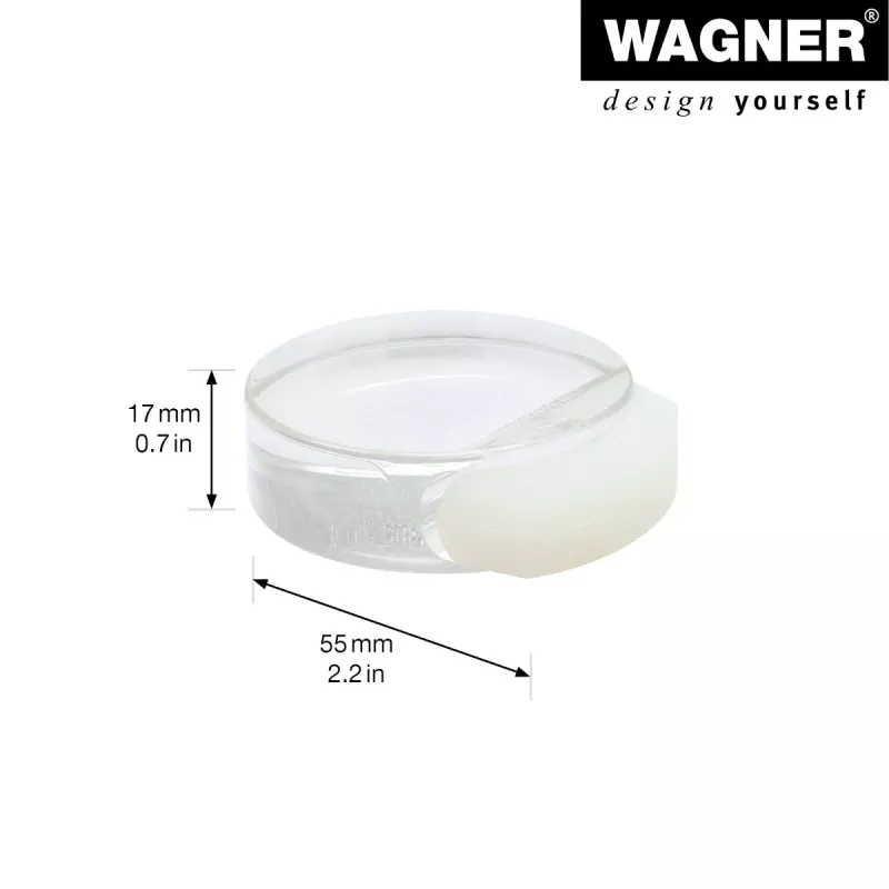 Wagner design yourself EH 5105 CLEAR Bodentürstopper, Kunststoff, transparent (15510511)