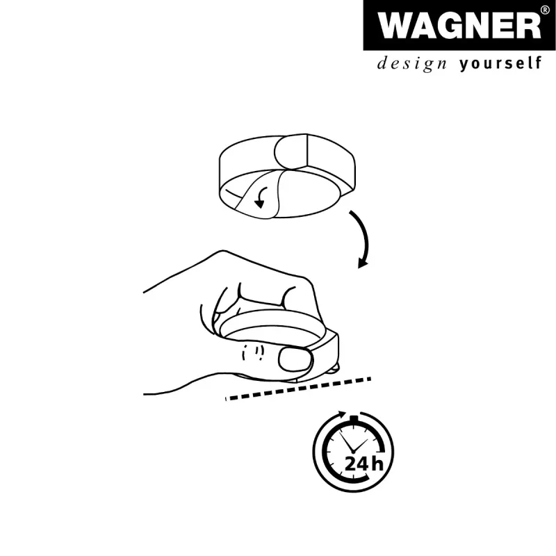 Wagner design yourself EH 5105 CLEAR Bodentürstopper, Kunststoff, transparent (15510511)