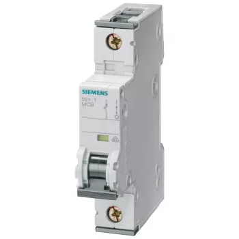 Siemens SENTRON 5SY71107 Leitungsschutzschalter, 1-polig, C-Charakteristik, 10 A, 230/400 V AC, 6 kA