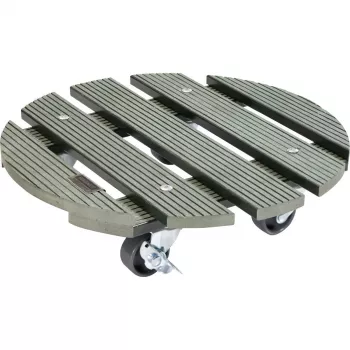 WAGNER design yourself Pflanzenroller GH0528 Kunststoff, Ø 29 cm Dunkelgrün Rund, 1 Stk. 20052801
