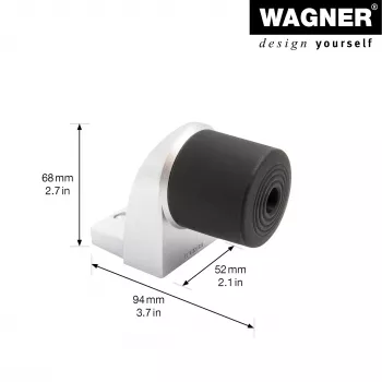 Wagner design yourself EH 5001 Türstopper aus Zinkdruckguss und Kunststoff (15500111)
