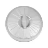 KEEEPER Abfallbehälter Mats 23L Maxi Ø36x42cm Silber