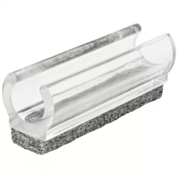Wagner design yourself EH 0690 Clip-On Möbelgleiter, Kunststoff, 12 mm runde Beine, 4er-Pack, Weiß 15069099