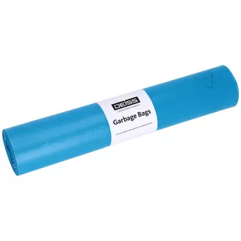 DEISS Schwerlast-Abfallsäcke STANDARD 120L Blau 6µm (25er-Pack) 20067