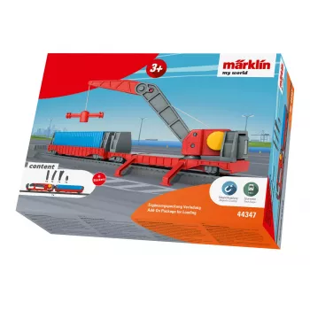 Märklin World 44347 H0 Ergänzungspackung Verladung mit Kranwagen