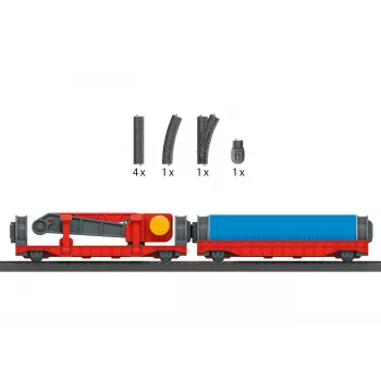 Märklin World 44347 H0 Ergänzungspackung Verladung mit Kranwagen