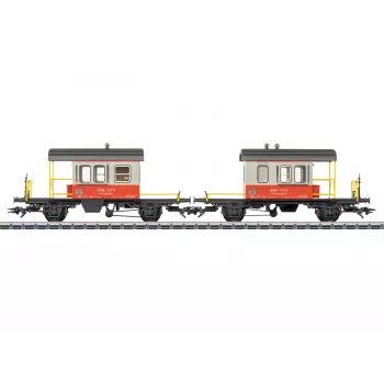 Märklin 46850 H0 SBB Sputnik Schiebewandwagen-Set, 2 Wagen
