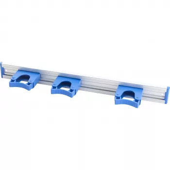 Haug Bürsten Besenhalter Blau Silber (8699_2)
