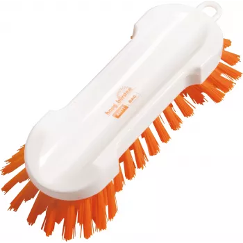 Haug Bürsten Anti-Bac Reinigungsbürste 88306 Weiß/Orange Kunststoff