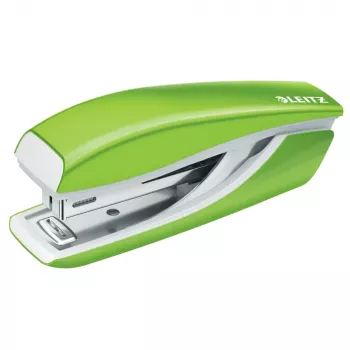 LEITZ Mini Nexxt WOW Hefter 5528, grün, 10 Blatt, Oberlademechanik 5528-10-54