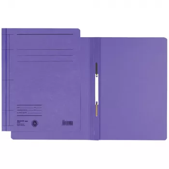 LEITZ Rapid A4 Aktenordner, Manila-Karton, Violett, 250 g/m², 250 Blatt Kapazität, Metallmechanik, 25er-Pack (3000-00-65)