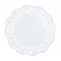 PAPSTAR Runde Tortenspitzen, 30 cm, Weiß, 100 Stück (12263)