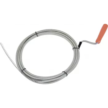 Brüder Mannesmann Abflussreinigungsspirale 6 mm x 3 m mit Spitze 49903