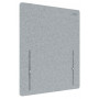 LEITZ Cosy Schreibtisch-Trennwand 61220085, Hellgrau, 60 x 70 cm, PET-Filz