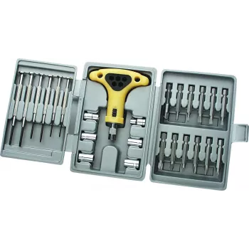 Brüder Mannesmann M29301 26-teiliges Werkzeug-Set in Kunststoffkoffer