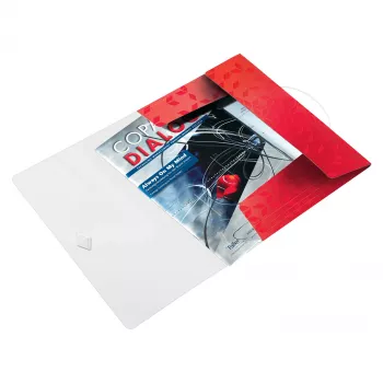 Leitz WOW A4 Präsentationsbuch Polypropylen Rot Hochformat 40 Hüllen 80 Blatt 45990026