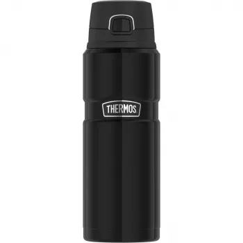 THERMOS Stainless King vakuumisolierte Flasche 700 ml Schwarz 4010233070