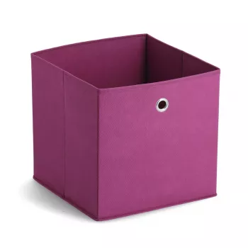 ZELLER Aufbewahrungsbox aus Vliesstoff, Lila (14115)