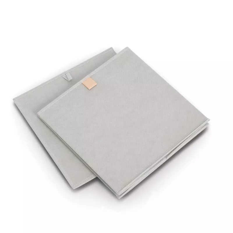 Zeller Aufbewahrungsbox Grau 32 x 32 x 32 cm (14539)