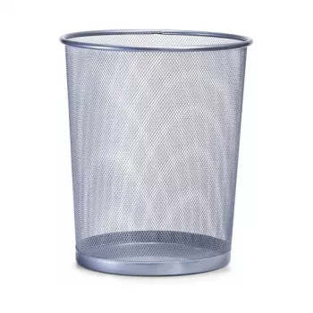 ZELLER MESHLINE Papierkorb 17,5L Aluminium 18101
