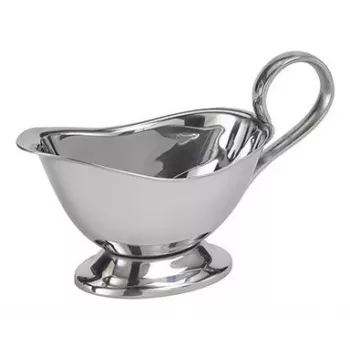 APS PROFI Edelstahl Sauciere 125 ml Hochglanzpoliert 40204
