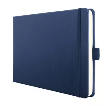 SIGEL Conceptum Notizbuch A5 Querformat Punktraster Dunkelblau Hardcover 132 Seiten CO207