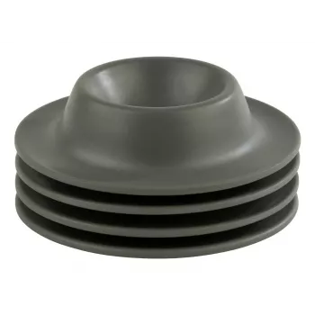APS EGGY Eierbecher-Set mit 4 Stück, Melamin, Grau, 85 mm Durchmesser, spülmaschinenfest 85296